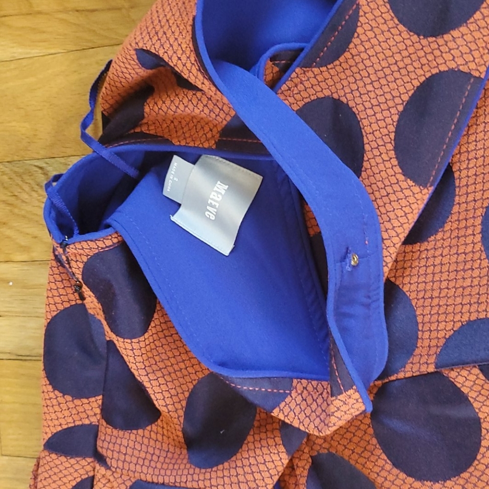 Anthropologie Maeve polka dot tank dress. Size 2. - Picture 7 of 7
